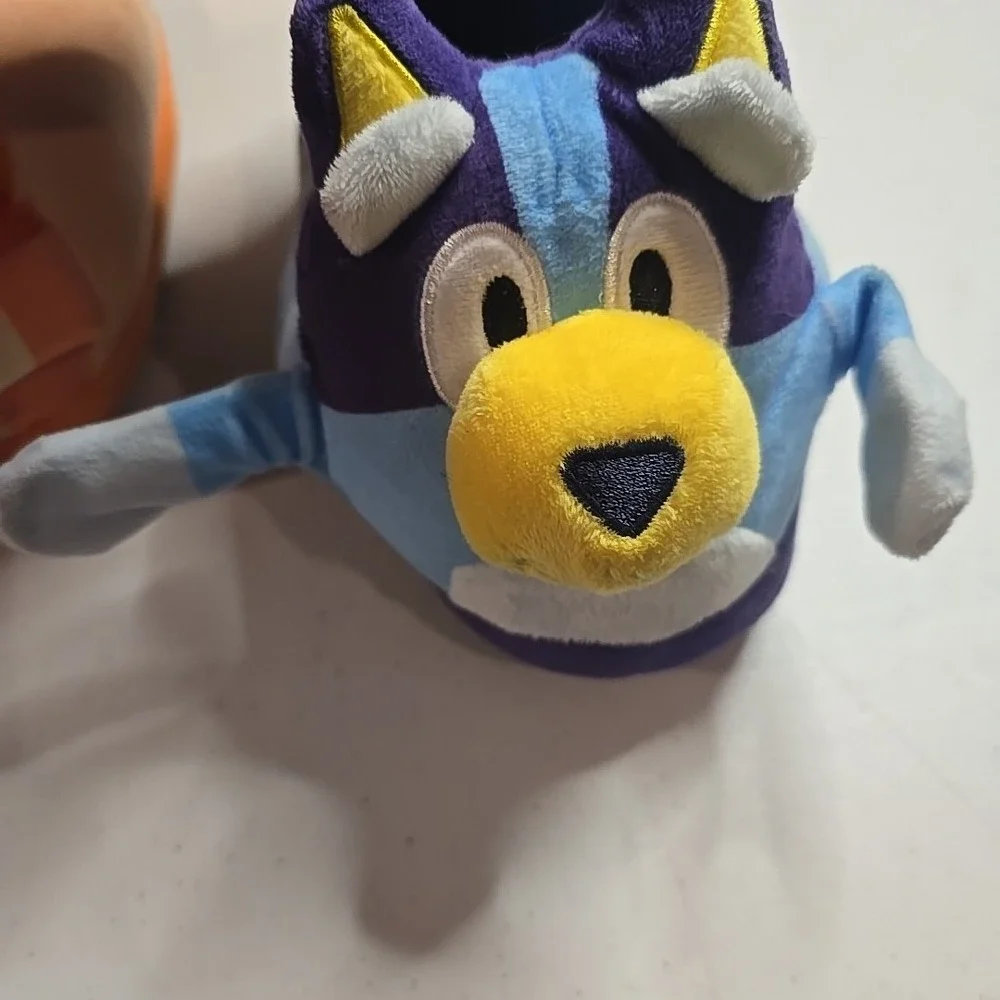 Bluey & Bingo Toddler‎ Plush Slippers Size 2/3